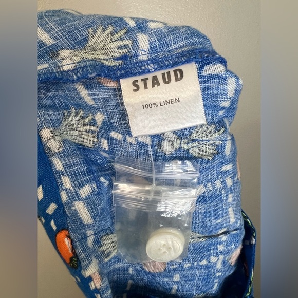 Staud Wide Leg Linen Pants Size 0 - Picture 7 of 9